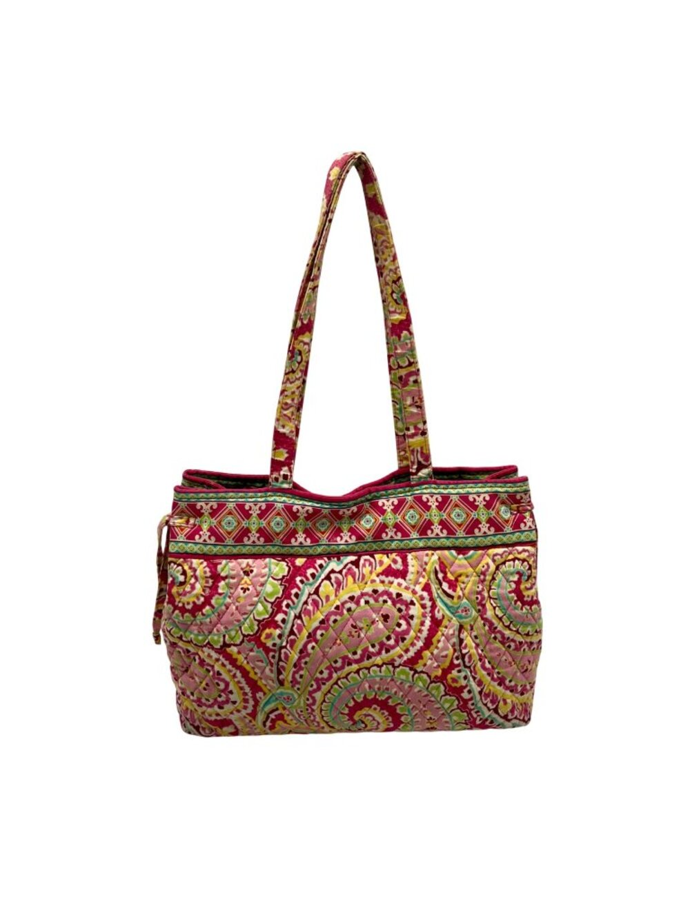 Vera Bradley Pink Quilted Tote Bag